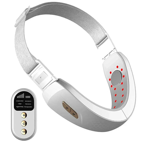 V Face Facial Lift Belt Machine Electric V-Line Up Face Massage LED