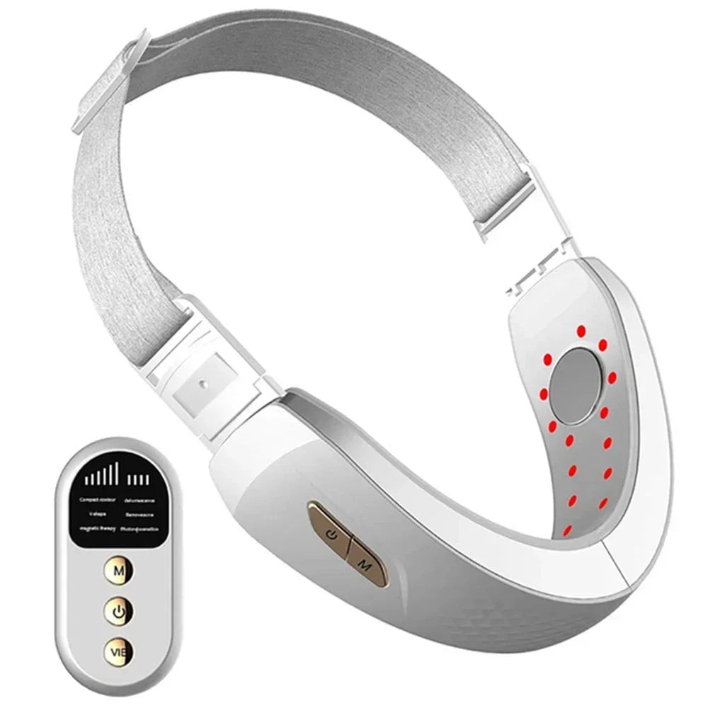 V Face Facial Lift Belt Machine Electric V-Line Up Face Massage LED
