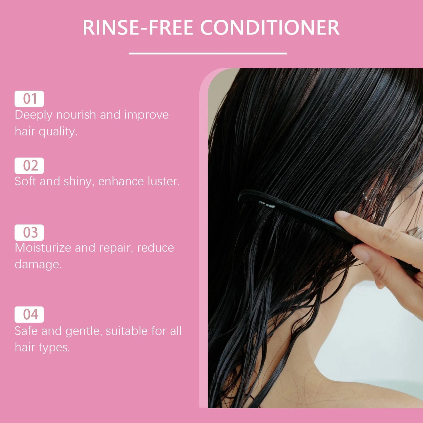 Pomegranate Infusion Hair Serum Hydrating Dry Damaged Gentle Smooth