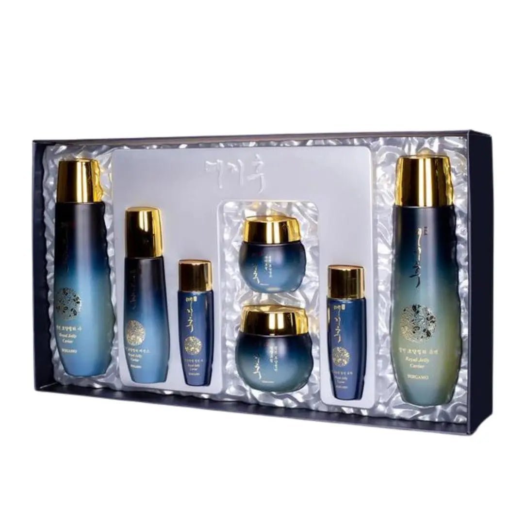 Yezihu Royal Jelly Cavier Skincare Set - Blue