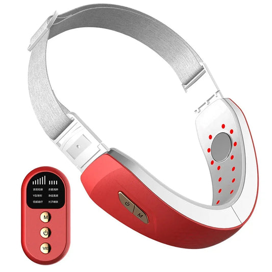 V Face Facial Lift Belt Machine Electric V-Line Up Face Massage LED