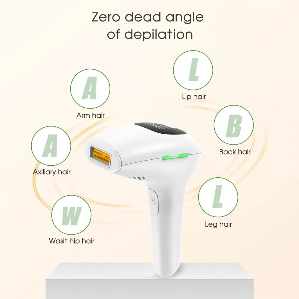 Laser Hair Removal 900,000 Flashes 5 Gears IPL Laser Epilator Hair